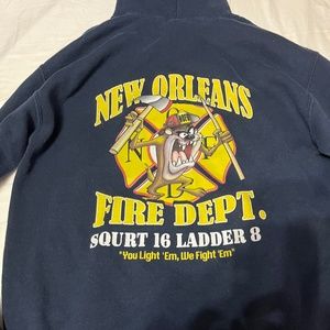 New Orleans fire department navy sweatshirt
